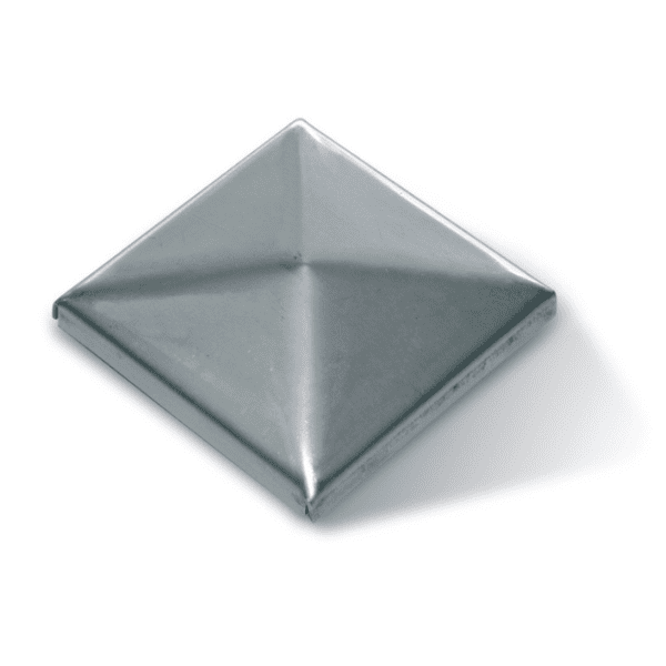 100mm Galvanised Sq Post Cap