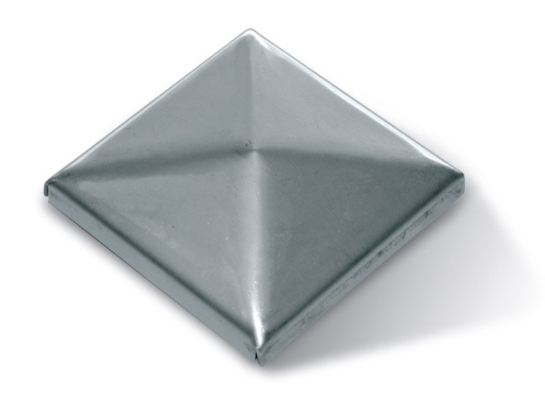 120mm Galvanised Sq Post Cap