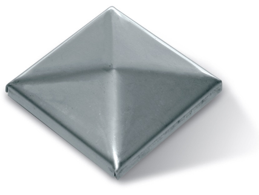 200mm Galvanised Sq Post Cap
